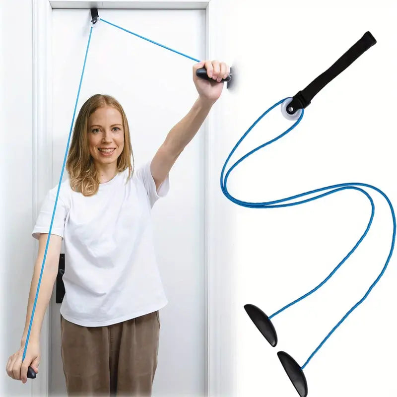 Over-the-Door Shoulder Pulley for Pain Relief & Rehab