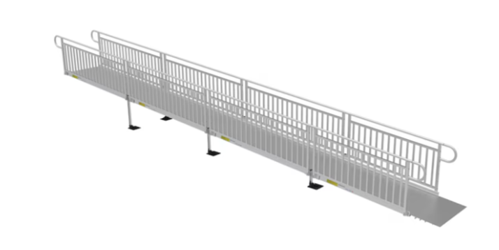 30ft of Modular Ramping with Handrails