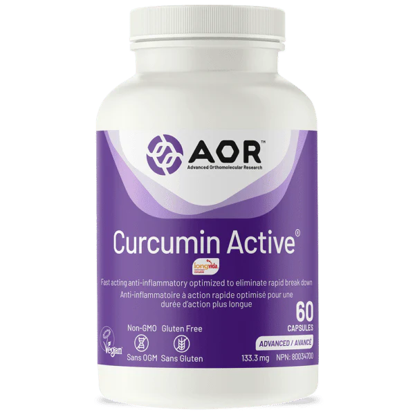 270 Capsules Of Curcumin Active by AOR - 133.3 mg